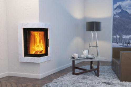 Aanbieding Austroflamm Insert 38x38x57 cm, Huis en Inrichting, Kachels, Nieuw, Inbouw, Houtkachel, Hout, Ophalen of Verzenden