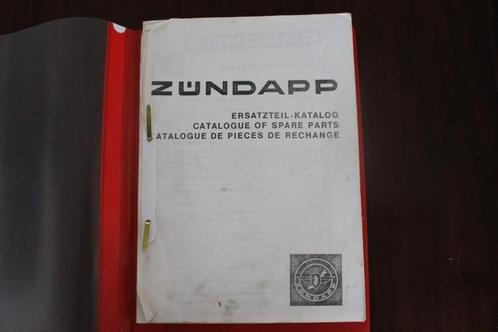 Zündapp typ 444 motor 249 1973  automatic onderdelen boek, Fietsen en Brommers, Handleidingen en Instructieboekjes, Gebruikt, Ophalen of Verzenden