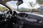 Fiat 500 C Lounge TwinAir | Cabrio | Navigatie | Airco Autom, Voorwielaandrijving, Gebruikt, Zwart, Cabriolet
