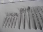 20 RVS Sola Elite Desiree bestek 8 taartvorkje 1950-1960 p s, Ophalen of Verzenden