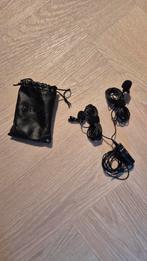 BOYA BY-M1DM Dual Omni-directional Lavalier Mic, Muziek en Instrumenten, Microfoons, Ophalen of Verzenden, Zo goed als nieuw, Overige typen