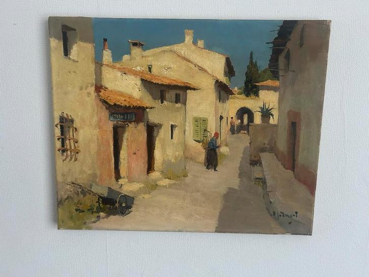 Schilderij van A.J. Zwart, Antiek en Kunst, Kunst | Schilderijen | Klassiek, Ophalen