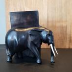 Enkele boeken steun. Houten olifant model. 16.5 cm hoog, Ophalen of Verzenden