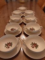 WEDGWOOD , MOSS ROSS - 9 SOEPKOMMEN & SCHOTELS, Ophalen of Verzenden, Zo goed als nieuw, Kom(men), Wedgwood