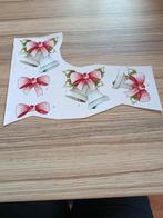 3D knipvellen kerst,, Hobby en Vrije tijd, Kaarten | Zelf maken, Ophalen of Verzenden, Gebruikt, Kerst, Knipvel