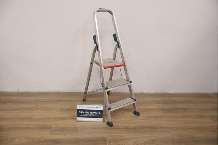 Huishoudtrap 3 treden van Altrex, Doe-het-zelf en Verbouw, Ladders en Trappen, Ophalen of Verzenden