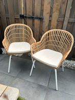 Rotan stoelen IKEA Nilsove/Norna, Huis en Inrichting, Ophalen, Zo goed als nieuw, Bruin, Twee