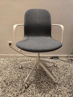 IKEA Langfjall bureaustoel - Zo goed als nieuw!, Huis en Inrichting, Ophalen, Blauw, Zo goed als nieuw, Bureaustoel