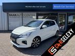 Mitsubishi Space Star 1.2 Instyle | Carplay | LM Velgen | Au, Stof, Gebruikt, Met garantie (alle), Wit