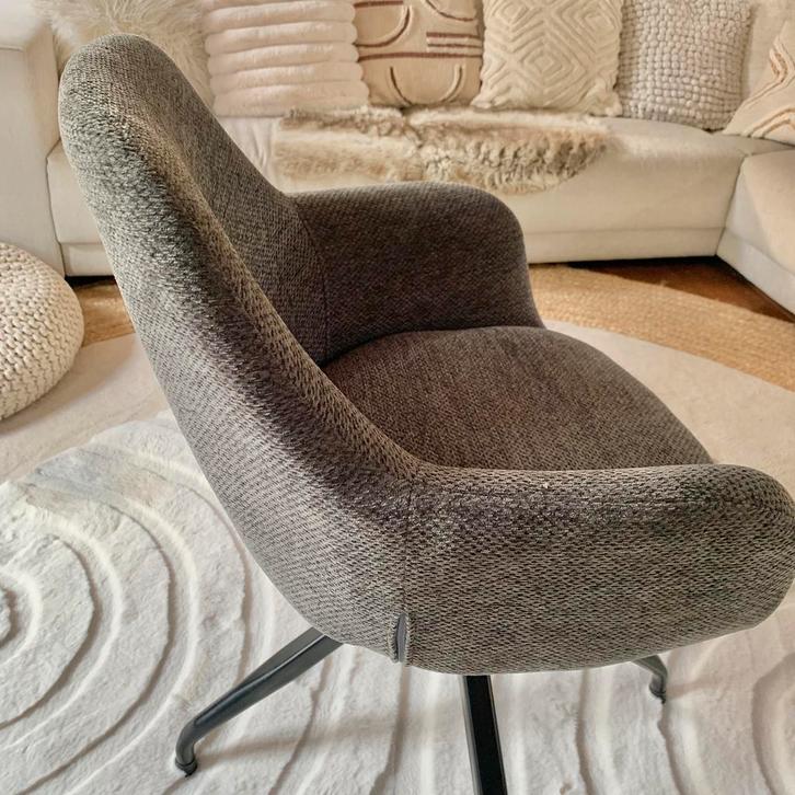 6 retro royale - luxe draaibare eetkamerstoelen- fotoshoot, Huis en Inrichting, Stoelen, Zo goed als nieuw, Vijf, Zes of meer stoelen