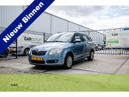 Skoda Fabia Combi 1.2-12V Ambiente Fabia met IJSkoude Airco, Auto's, Skoda, Bedrijf, Te koop, Fabia, ABS, Airbags, Airconditioning