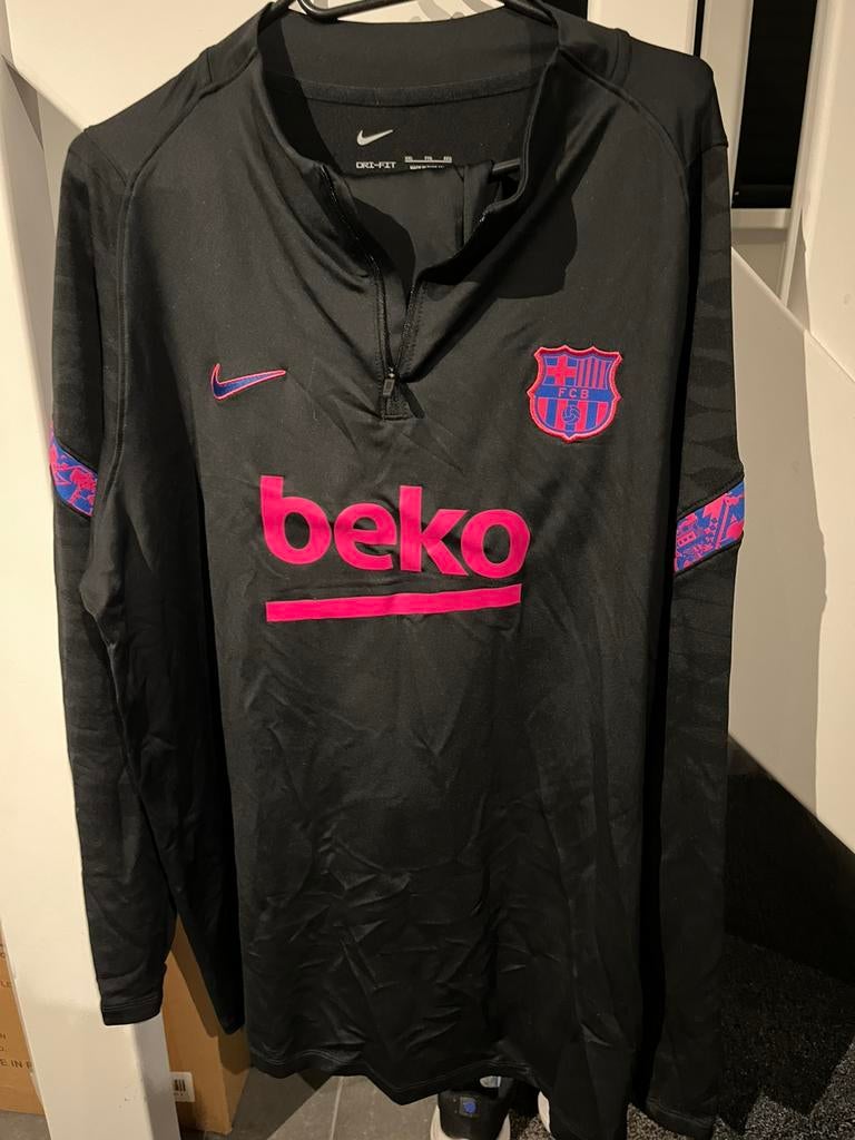 Fc Barcelona trainingspak, Ophalen of Verzenden, Zo goed als nieuw, Blauw, Voetbal