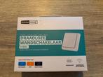 Klikaanklikuit draadloze wandschakelaar dubbel AWST-8802, Doe-het-zelf en Verbouw, Elektra en Kabels, Ophalen of Verzenden, Nieuw