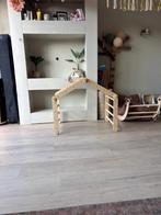 speelhuisje & speelboog (Pikler) | incl. kussen | verstelba, Ophalen, Zo goed als nieuw, Hout