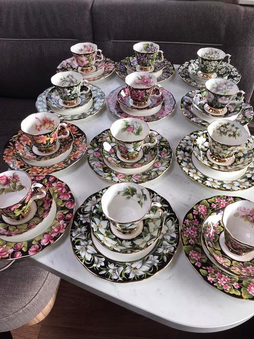 Royal albert PROVINCIAL FLOWERS 🌹🤍🌹🤍, Verzamelen, Porselein, Kristal en Bestek, Zo goed als nieuw, Kop en/of schotel, Ophalen