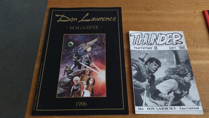 Don Lawrence Collectors Items oa Fanzine 1986-2005, Boeken, Stripboeken, Zo goed als nieuw, Meerdere stripboeken, Ophalen of Verzenden