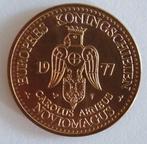 Penning  Nijmegen 1977.        Ref.nr: 153.        Bieden., Postzegels en Munten, Penningen en Medailles, Ophalen of Verzenden