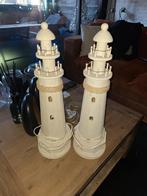 5. 2 vuurtoren lampen., Ophalen of Verzenden, Zo goed als nieuw, Landelijk, zee