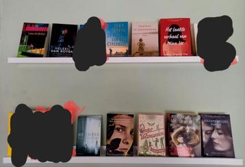 Diverse romans, thrillers en biografieën  beschikbaar voor biedingen