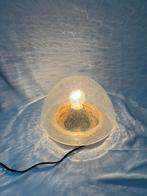 Vintage Hoffmeister bubbelglas lamp jaren '70 space age, Ophalen of Verzenden, Gebruikt, Glas