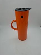 Oranje stelton Thermoskan Koffie/Thee - Klassiek Design, Ophalen of Verzenden, Zo goed als nieuw
