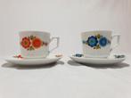 Twee Tirschenreuth Bavaria Kopjes met Schotels, Antiek en Kunst, Ophalen of Verzenden
