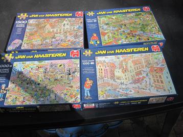 4 Jan van Haasteren Puzzels beschikbaar voor biedingen