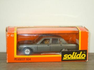 Peugeot 604 - Solido 40 France 1:43 beschikbaar voor biedingen