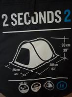Quechua 2 Seconds 2 persoons uitklaptent, Ophalen, Zo goed als nieuw, Tot en met 2