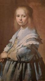 Broodplank/Dienblad - Portret van een meisje in het blauw, Ophalen of Verzenden