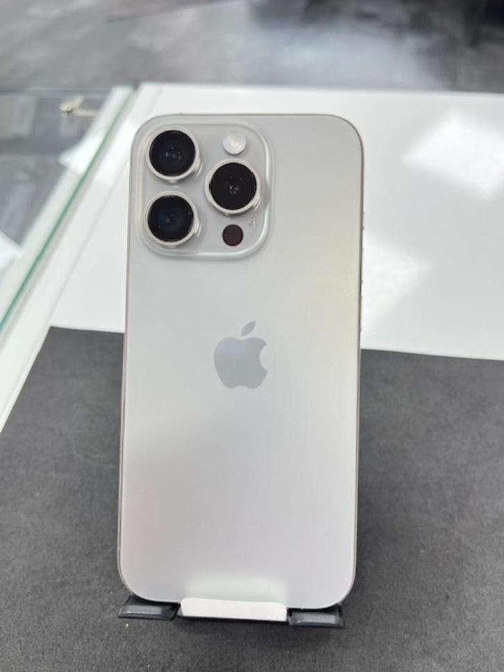 iPhone 15 Pro 1tb Met Garantie, Telecommunicatie, Mobiele telefoons | Apple iPhone, Zo goed als nieuw, 1 TB, Zonder abonnement