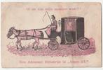 Een amusant rijtoertje in Aapje 117 kaart met deurtje / vouw, Verzenden, Voor 1920, Ongelopen, Voertuig