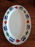 Boerenbont Schaal - Gaaf - 35x25cm, Ophalen of Verzenden, Aardewerk, Boerenbont, Schaal of Schalen