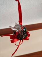 Kerstboom hanger olifant van glas, Diversen, Kerst, Ophalen of Verzenden, Zo goed als nieuw