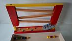 Vintage Houten Jodelbaan Knikkerbaan Kugelbahn met knikkers, Ophalen of Verzenden, Zo goed als nieuw