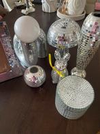 Leuke set van spiegel glas, Ophalen, Zo goed als nieuw