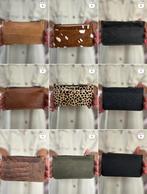 Handgemaakte leren portemonnee met rits, Overige merken, Bruin, Nieuw, Ophalen of Verzenden