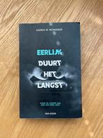 Eerlijk duurt het langst - Karen M. McManus, Gelezen, Ophalen of Verzenden, Karen M. McManus, Nederland