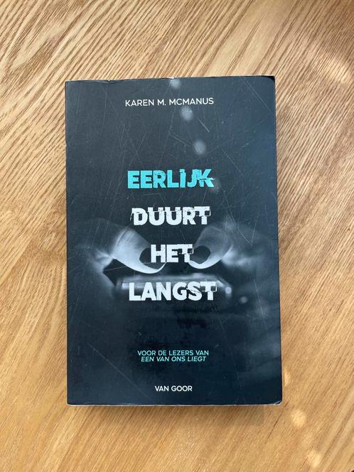 Eerlijk duurt het langst - Karen M. McManus, Boeken, Thrillers, Gelezen, Nederland, Ophalen of Verzenden