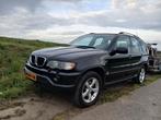 BMW X5 3.0 I Panorama AUT 2003 Zwart 4e eigenaar, Auto's, BMW, Automaat, X5, Zwart, Bedrijf