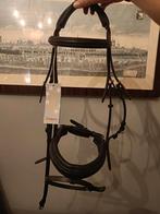 Zwart hoofdstel dressuur springen Döbert maat pony cob, Dieren en Toebehoren, Ophalen of Verzenden, Nieuw, Dressuur