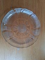 023 - glazen bord, Ophalen, Overige stijlen, Glas, Schaal of Schalen