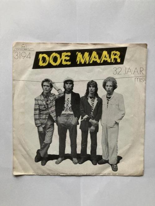 Vinyl singel van Doe maar uit 1981, Cd's en Dvd's, Vinyl | Nederlandstalig, Gebruikt, Levenslied of Smartlap, Overige formaten