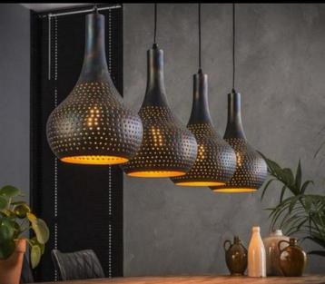 Hoyz hanglamp betongrijs zgan 4 kegels beschikbaar voor biedingen