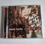Cd DANA FUCHS love to beg met HANDTEKENING, Ophalen of Verzenden, 1980 tot heden, Zo goed als nieuw, Jazz