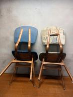 Set 2 vintage jaren ’50 stoelen – Scandinavisch design stijl, Huis en Inrichting, B, Gebruikt, Twee, Ophalen of Verzenden