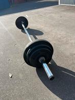 Technogym vaste halter stang 25 kg halterstang, Halter set, Ophalen of Verzenden, 25 kg, Halterset