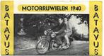 Batavus 1940 motorrijwielen folder motor (bt40), Motoren, Ophalen of Verzenden, Overige merken