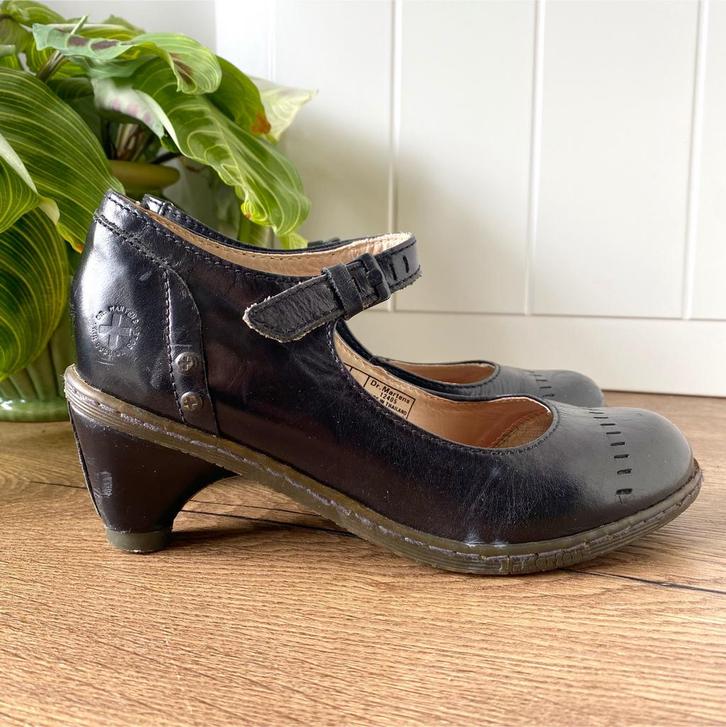 Zwarte Dr. Martens Mary Janes Hakken Maat 37, Kleding | Dames, Schoenen, Gedragen, Pumps, Zwart, Ophalen of Verzenden