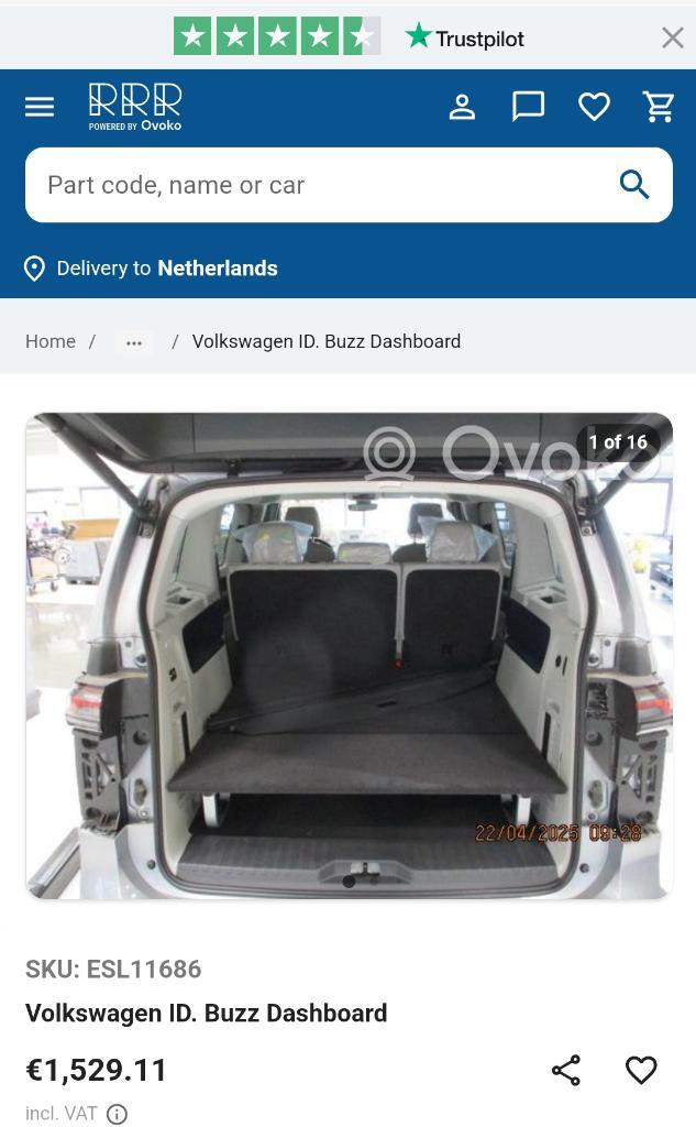 Volkswagen id buzz multiflex board, Auto diversen, Tuning en Styling, Ophalen